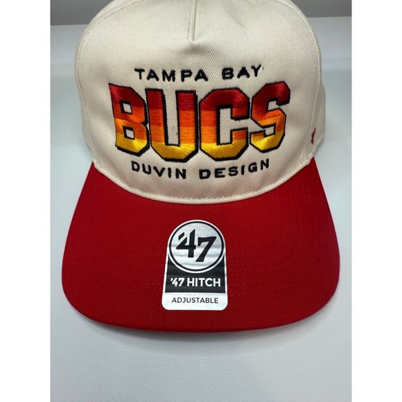47 Brand Tampa Bay Buccaneers Duvin Design Snapback Hat Embroidered New - Picture 7 of 9